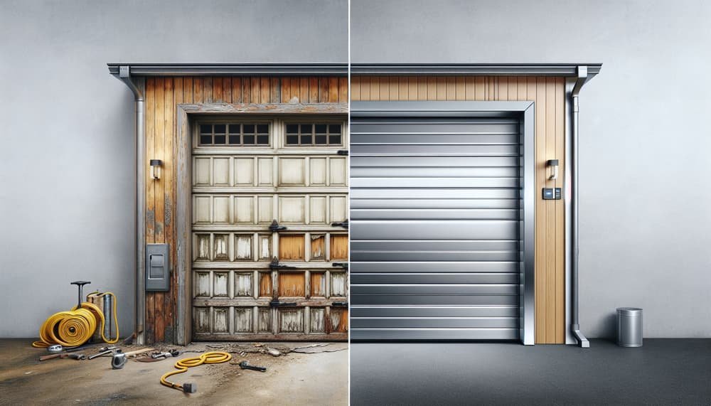 Garage door work in Chester
