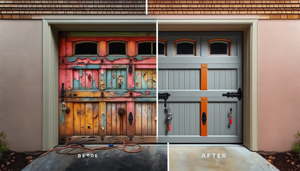 Garage door work in Exeter