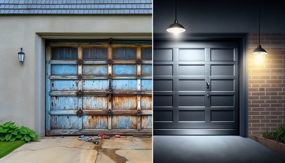 Garage door work in Reading