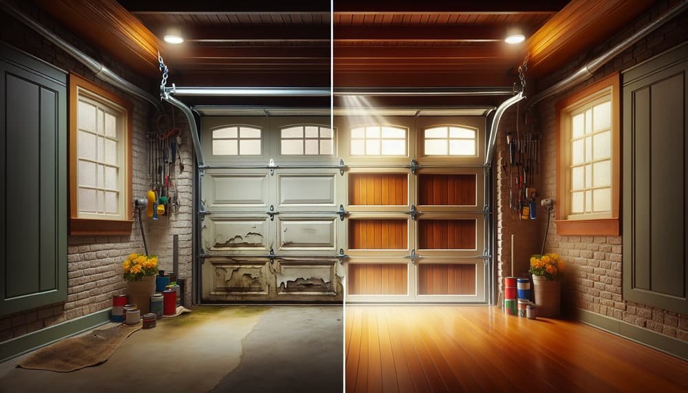 Garage door work in Billerica