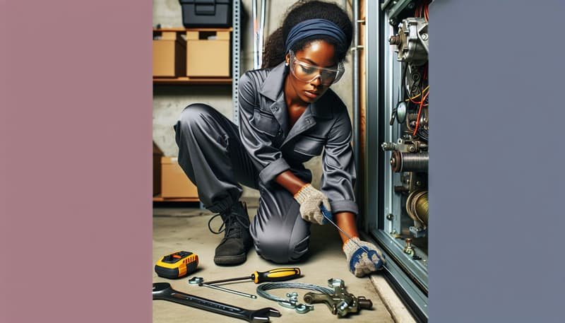 Garage Door Cable Repair in Hampton