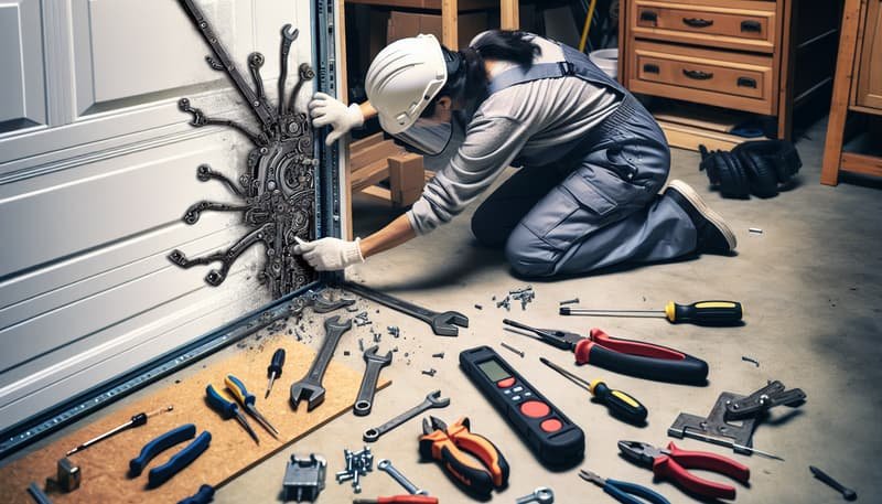 Garage Door Panel Replacement service in Rowley